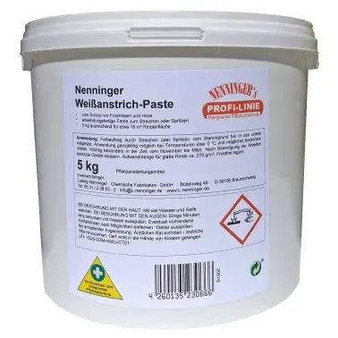 Nenninger vit målningspasta (stamskyddsfärg), 5 kg | Bra pris just nu