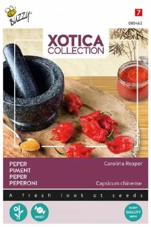 Köp direkt | Chillipeppar ‘Carolina Reaper‘