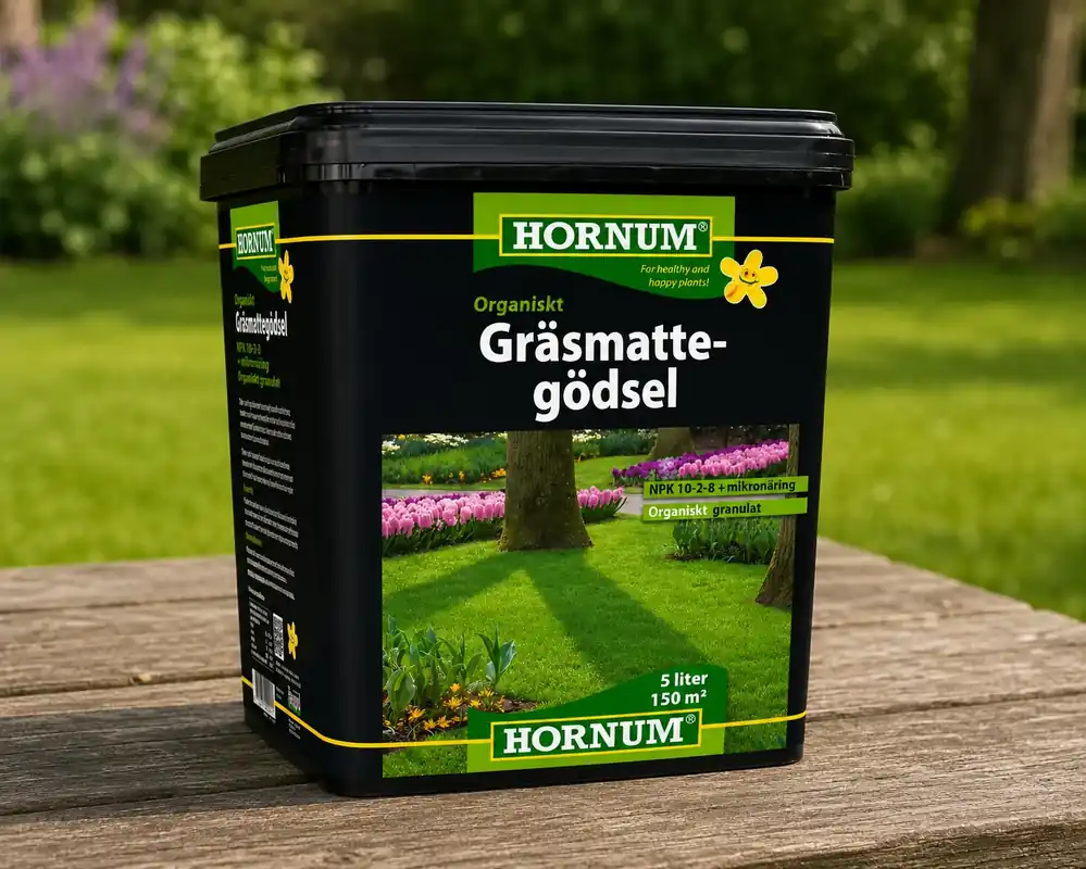 Populär | HORNUM Organisk Gräsmattegödsel 5l