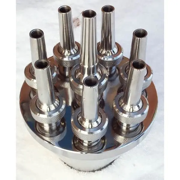 Fontänmunstycke Vulkan 7 Reglerbar 2" Metall - Finns att beställa